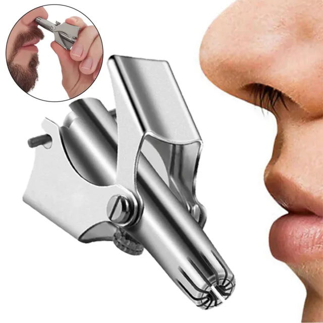 Mens Nasal Nose Hair Trimmer Clipper Ear Face Eyebrow Grooming Cutter Shaver