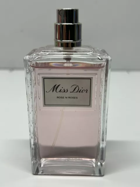 Miss Dior Rose N' Roses Eau de Toilette 3.4 fl oz France No Box, No Cup Tester