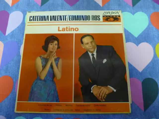 Caterina Valente Edmundo Ros Latino Original 1964 London Globe Series Vinyl Lp