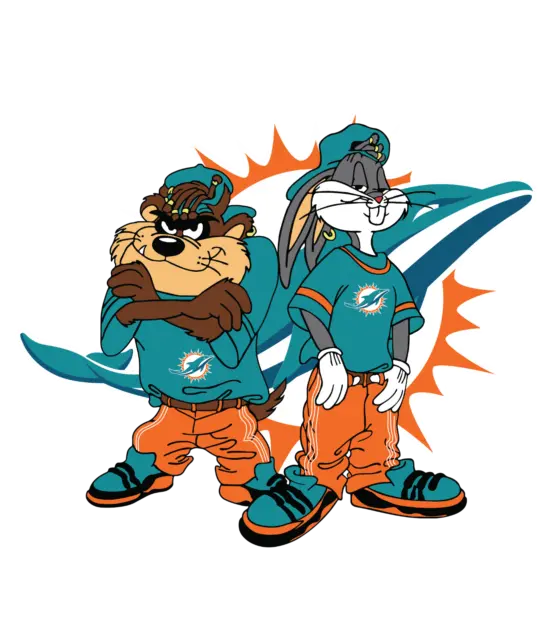 Miami Dolphins Vinyl Sticker/Decal -NFL - Football