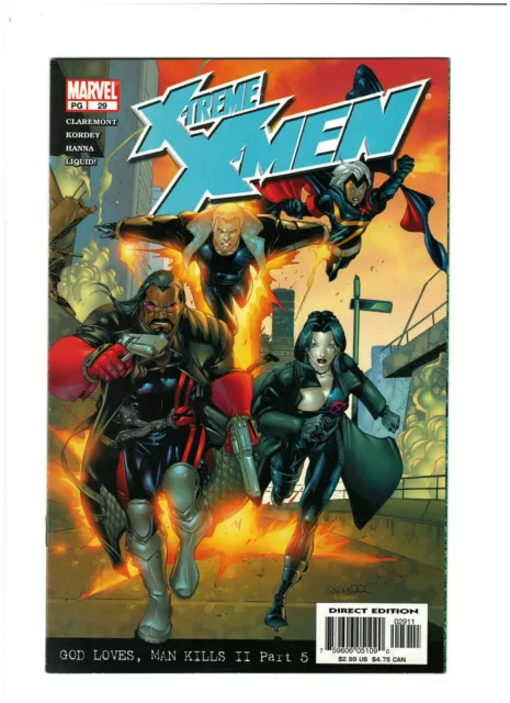 X-Treme X-Men #29 VF/NM 9.0 Marvel Comics 2003 God Loves, Man Kills II pt.5