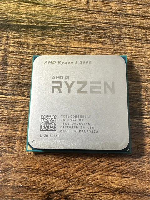 AMD RYZEN 5 2600 Desktop CPU Processor R5 Socket AM4 YD2600BBM6IAF R5 ...