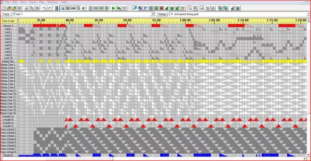 64 Channel LOR Sequence - Santa Claus Is Coming To Town (The Carpenters) 3