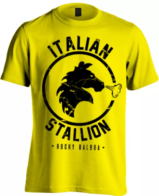 Rocky Italian Stallion Men's T-Shirt Screen printed boxing gym