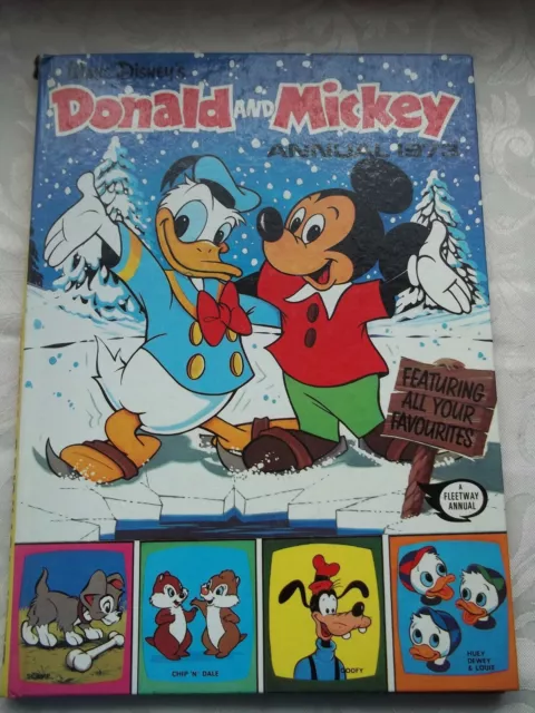 Walt Disneys Donald And Mickey Annual 1973