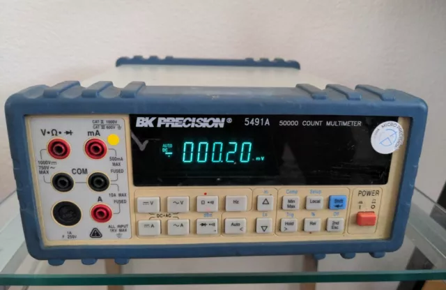 BK Precision 5491A 50,000 Count Digit Dual Display Bench Multimeter