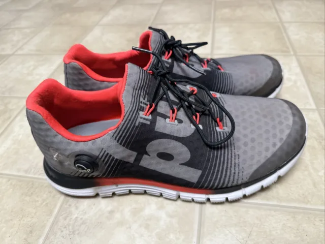 Reebok Zpump Fusion Gray Running Shoes Sneakers Women’s Size 7.5 V66478