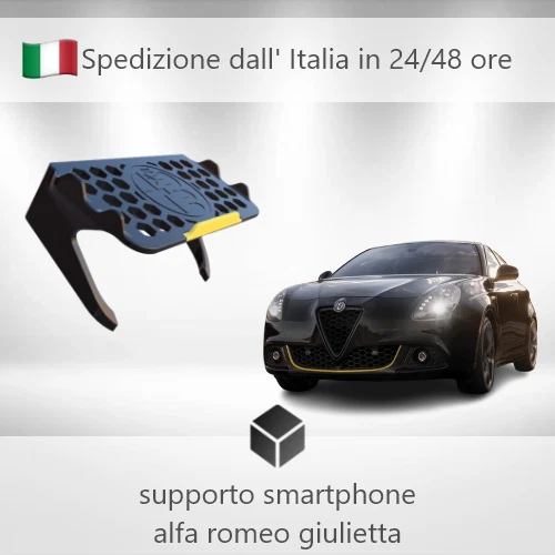 Supporto Auto Rosso Supporto Smartphone Per Alfa Romeo Giulietta