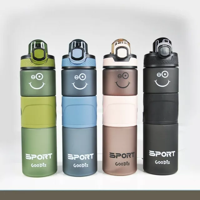 Water Bottle Leakproof Sports Bottle 700ml BPA-Free With Handle Gym Travel Run