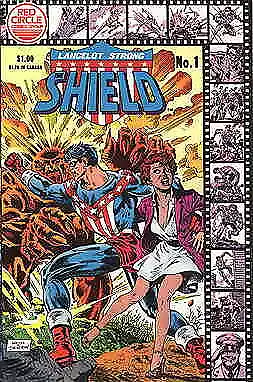 Lancelot Strong, the Shield #1 FN; Red Circle | we combine shipping