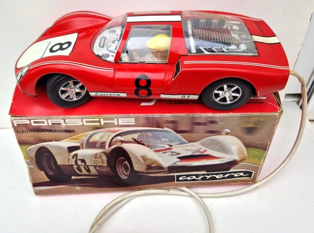 JOUET ANCIEN VOITURE MECANIQUE EN TOLE MEMO 306MM75 AVEC