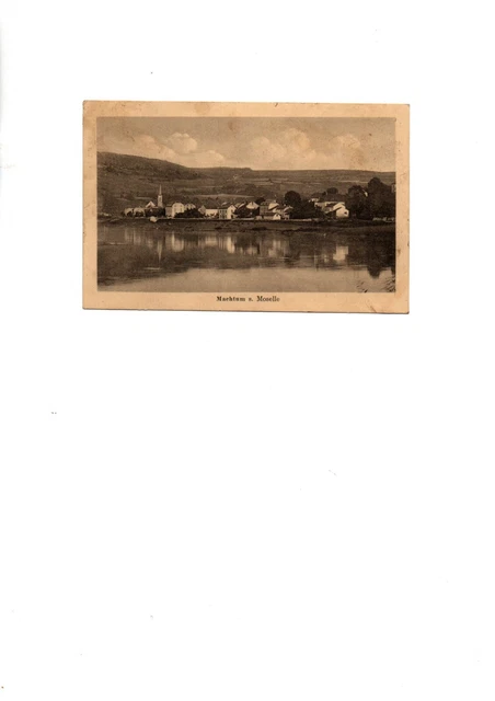 Luxembourg Map Vue de MACHTUM (Moselle)