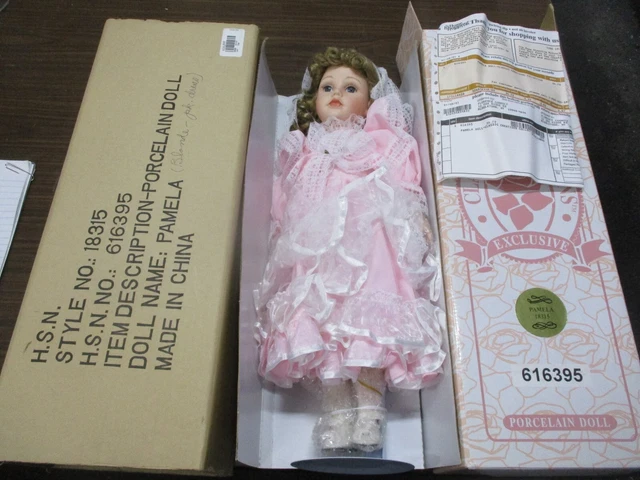 Tuss inc 2025 porcelain doll 7278