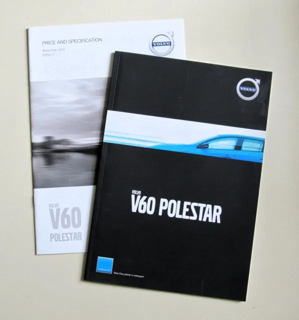 VOLVO V60 Polestar Brochure (3.0 ltr.6 cylinder engine) and Price List  2015