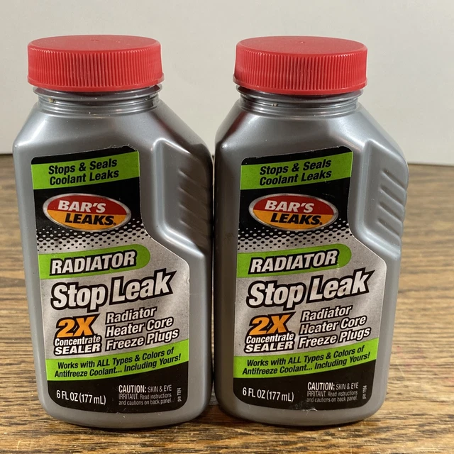 2pk~Bar's Leaks Radiator STOP LEAK 6 oz Cooling System Sealer & Conditioner 1194