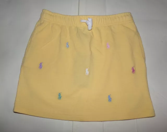 Girls Yellow Ralph Lauren skirt age 6 Years BNWT