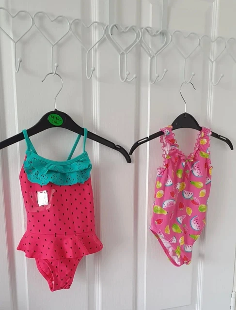 baby girls bundle joblot 1 1/2 2 years clothes swimsuit suit outfit all in one