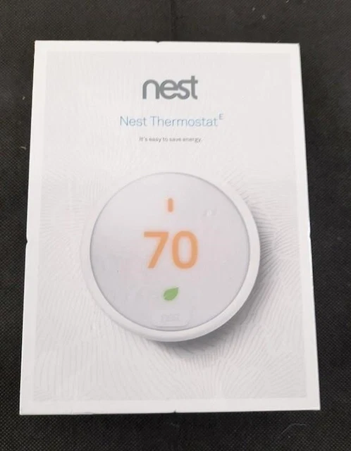 Google Nest Thermostat E - White (T4000ES) FAST-FREE SAME DAY SHIPPING!!!