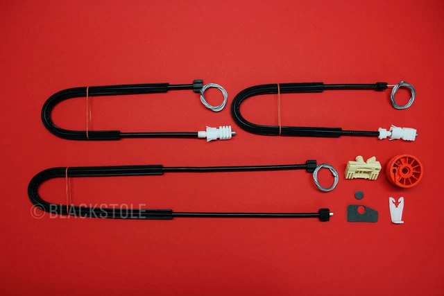 Citroen C3 Pluriel Fensterheber Reparatursatz Seilzug Set Vorne Links 2003-2010