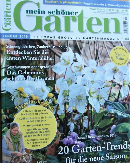 MEIN SCHÖNER GARTEN 2019 _GALANTHUS Zaubernuss HOCHBEET Gemüse KIRSCHEN