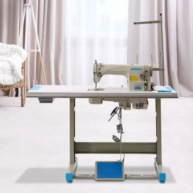 DDL-8700 Commercial Sewing Machine with Table Stand Industrial 550W