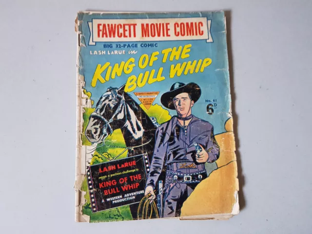 FAWCETT MOVIE COMIC No. 61 - UK - 1950s - L. Miller & Son