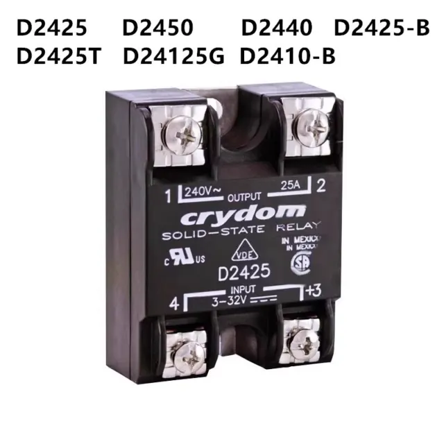 CRYDOM solid state relay D2425 D2450 D2440 D2425-B D2425T D24125G D2410-B