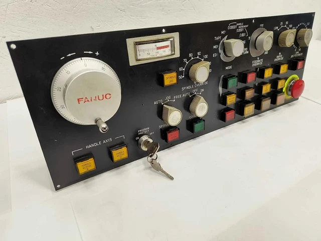 Fanuc A02B-0050-C553 Option Unit, A860-0201-T001 Pulse Generator. Includes Keys.
