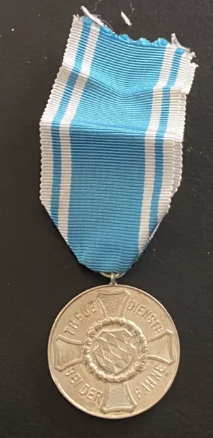 Originaler Orden Medaille Wk1 - Bayern, Dienstauszeichnung 9 Jahre