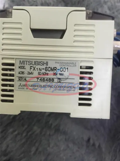 1x Mitsubishi PLC FX1N-60MR-001 Tested Used