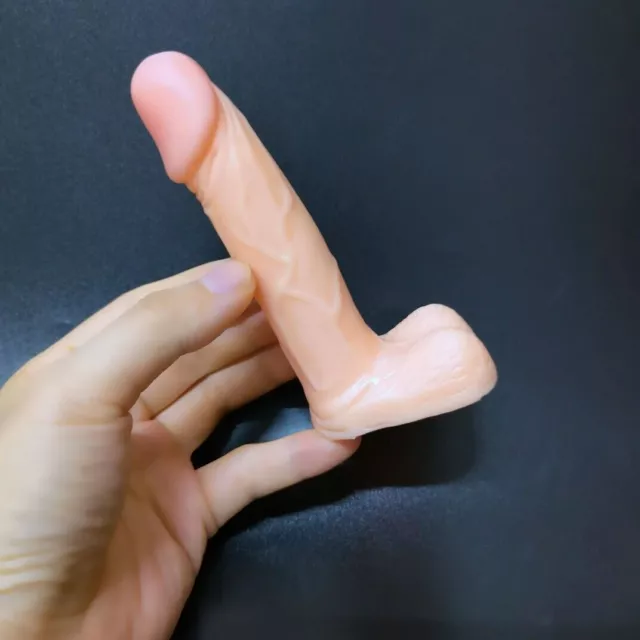 Mini-Realistic-Small-Beginner-Penis-Anal-Dildo-Cock-Prostate-Butt-Sex-Plug-Toy