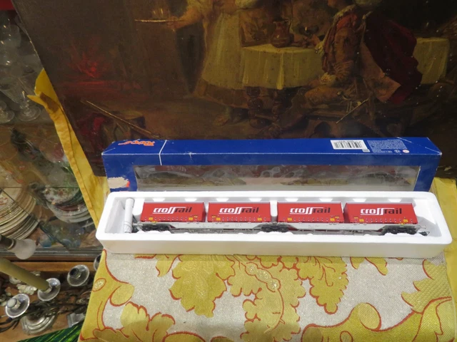 ANCIEN WAGON MARCHANDISE train electrique ROCO 66566 EUR 72,00 ...