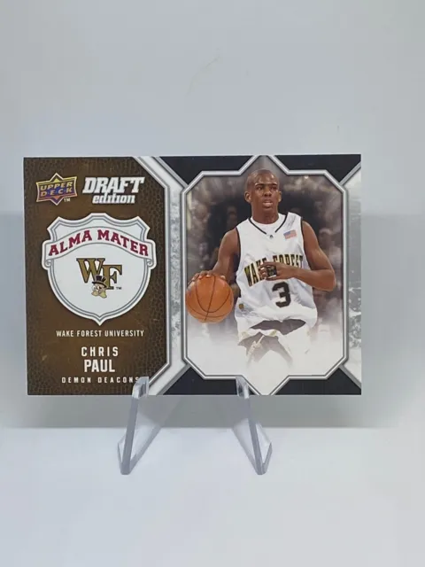 Chris Paul 2009-10 UD Draft Edition NBA Card Wake Forest, Clippers AM-CP