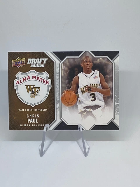 Chris Paul 2009-10 UD Draft Edition NBA Card Wake Forest, Clippers AM-CP