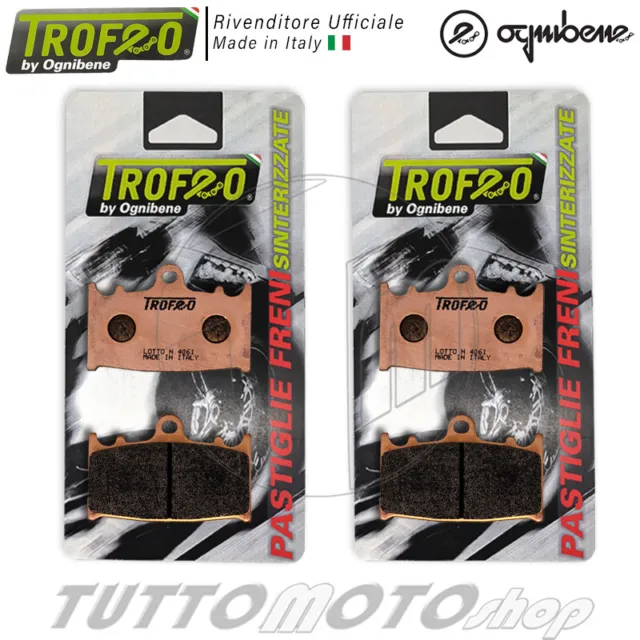 2 Cp Pastiglie Ant Trofeo Sinterizzate Suzuki Tl S 1000 1997 1998 1999 2000 2001