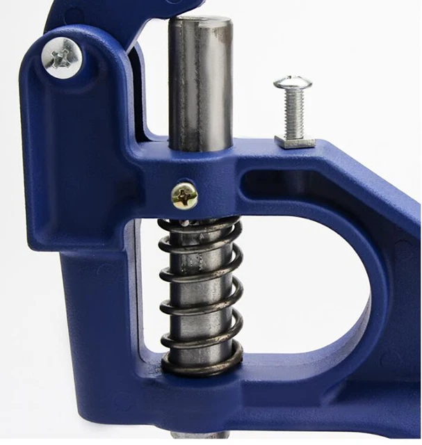Grommet Eyelet Machine Punch Manual Installation Tool Hand Press Sew Pressing