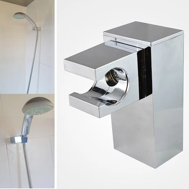 Regolabile Portatile Doccia Testa Staffa di Supporto a Muro for Bagno Quadrato