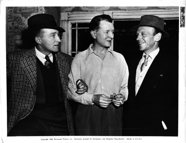 Bing Crosby Fred Astaire Elliot Nugent 1946 Stamped Very Rare Photograph