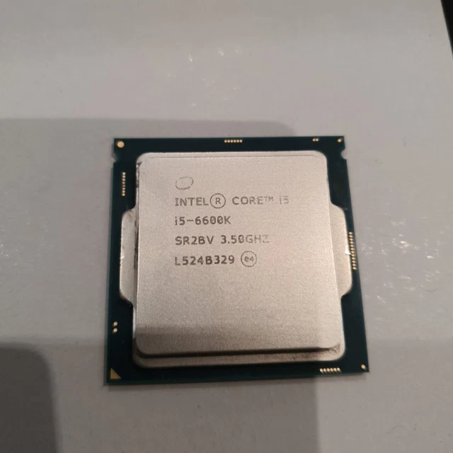 INTEL CORE I56600K 3.5GHz SR2BV Processor Socket 1151 Quad Core Desktop CPU EUR 36,50 PicClick DE