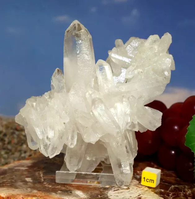 SUPERB Clear Quartz Rock Crystal Cluster Himalayas - Natural Healing 346g 2