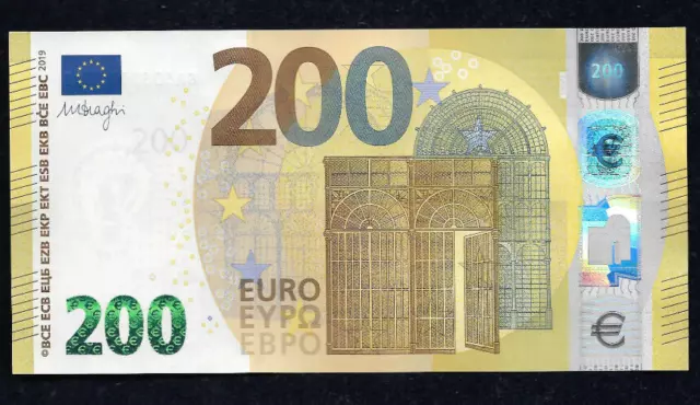 Italy 200 Euro Banknote, Very Rare - Collect Or Spend, Holiday Money 2019 60