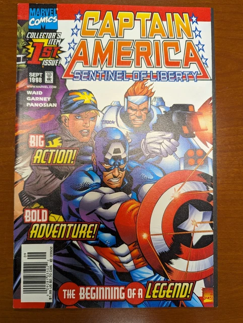 Captain America: Sentinel of Liberty #1 NM Vol.1 Marvel Comics 1998. NICE COPY!