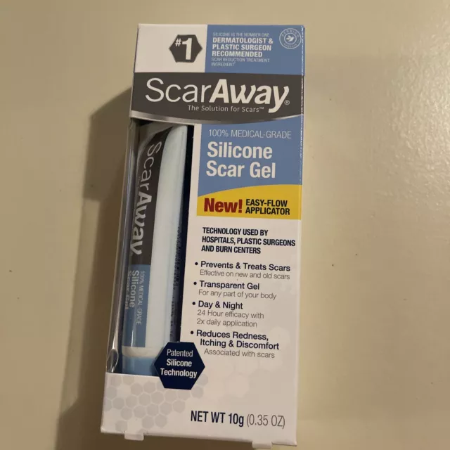 Scar Away ~ Prevents & Treats Scars ~ 100% Silicone Scar Gel, Exp 7/2024+ #1722 Scar Away ~ Prevents & Treats Scars ~ 100% Silicone Scar Gel, Exp 7/2024+ #1722
