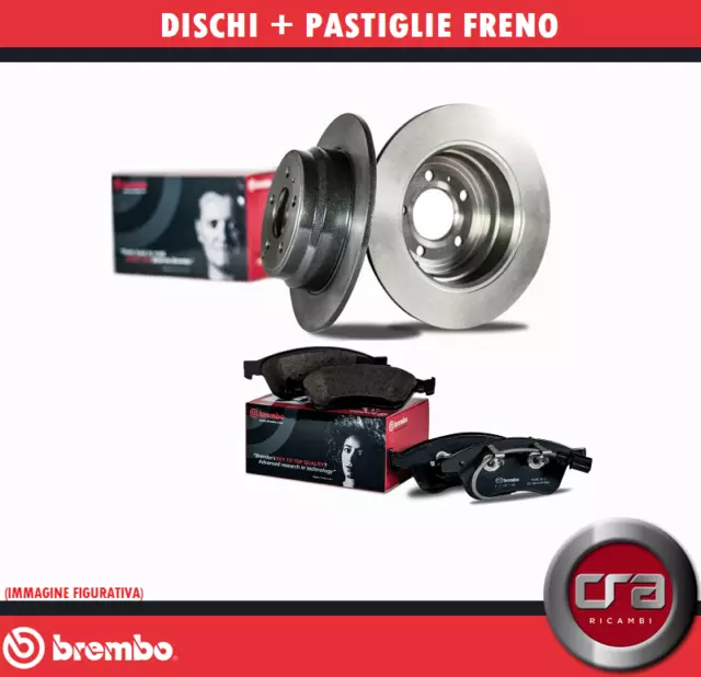 KIT DISCHI + PASTIGLIE FRENO BREMBO FIAT DOBLO Cargo 1.9 JTD 77KW ANT