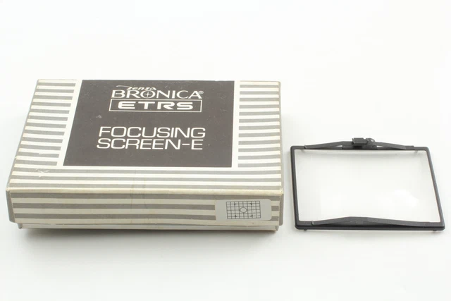 RARE!! [Near MINT in BOX] Zenza Bronica ETRS Focusing Screen Grid E From JAPAN
