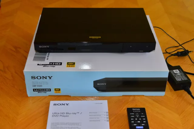 Sony UBP-X500 Ultra HD Blu-ray Disc & lettore audio con Dolby Atmos - nero