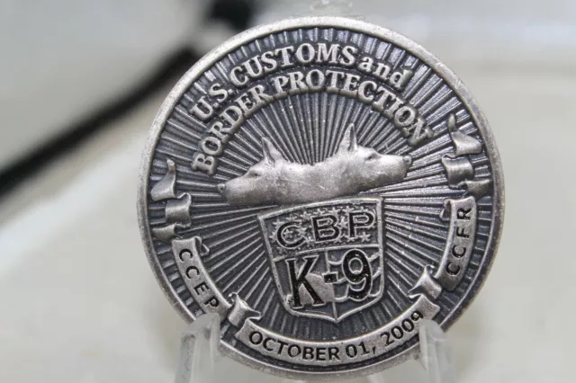 U.S Customs and Border Protection CBP K9 Challenge Coin