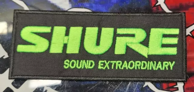 Parche Bordado De La Compañía De Música Shure