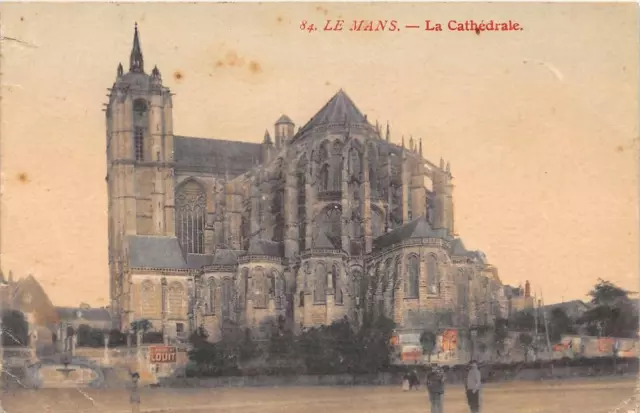 Cpa 72 Le Mans La Cathedrale