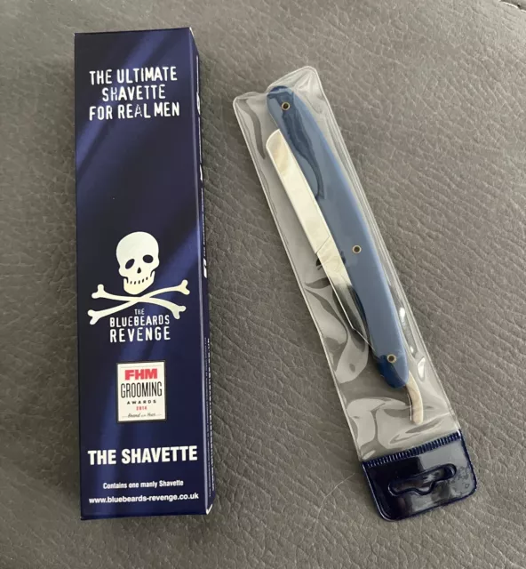 Rasoio A Mano Libera SHAVETTE SOLINGEN Linea THE BLUEBEARDS REVENGE